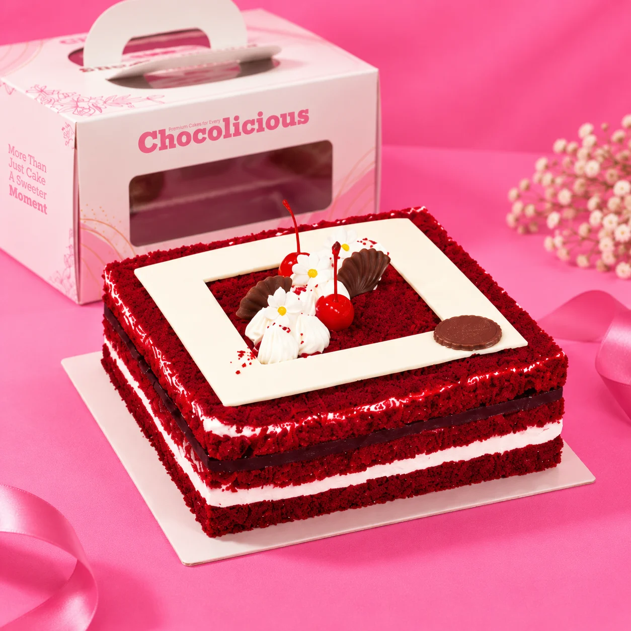 Red Velvet Choco Cake